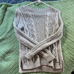 knit sweater from hollister!